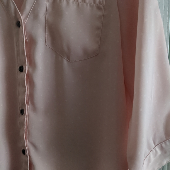 Light Pink Blouse Size Small - Picture 5 of 6